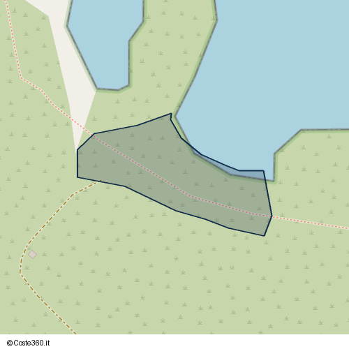 Posizione della spiaggia Spiaggia nei pressi di Ostuni