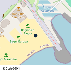 Posizione della concessione balneare Comune di Arenzano, A. 2005, N. 4