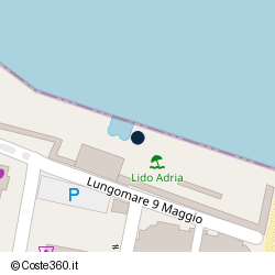 Posizione approssimativa di Lido Adria 3-0