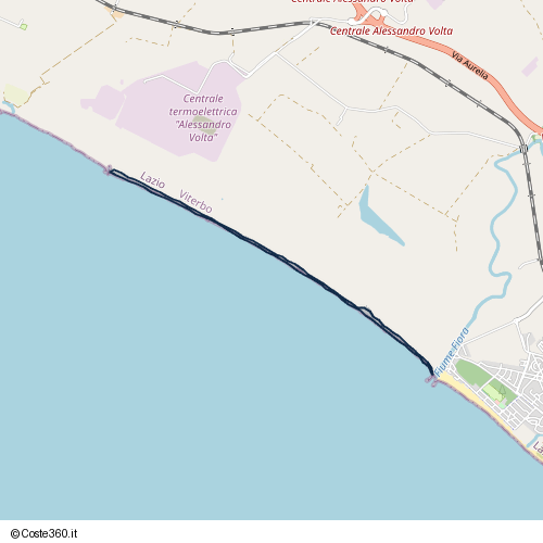 Posizione della spiaggia Spiaggia senza nome (localizzazione generica)