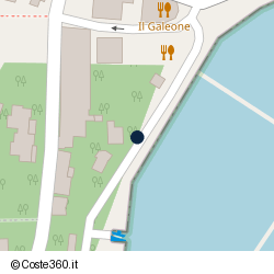 Posizione della concessione demaniale marittima Comune Procida, A. 2008, N. 176