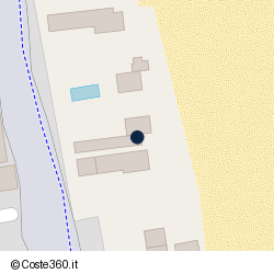 Posizione della concessione balneare Comune di Cervia, A. 2012, N. 46