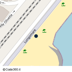 Posizione della concessione demaniale marittima Comune Loano, A. 2005, N. 3716