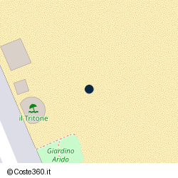 Posizione della concessione demaniale marittima Comune di San Benedetto Del Tronto, A. 2014, N. 72