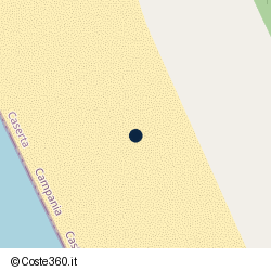 Posizione della concessione balneare Comune di Castel Volturno, A. 2015, N. 1