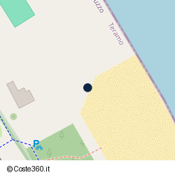 Posizione della concessione balneare Comune di Pineto, A. 2011, N. 158