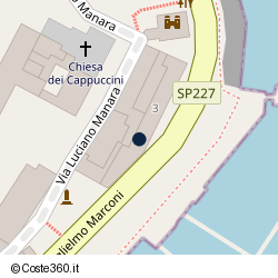 Posizione della concessione balneare Comune di Santa Margherita Ligure, A. 2025, N. 7