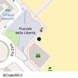 Posizione della concessione balneare Comune di Senigallia, A. 2019, N. 140