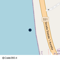 Posizione della concessione demaniale marittima Comune di Santa Marinella, A. 2010, N. 60