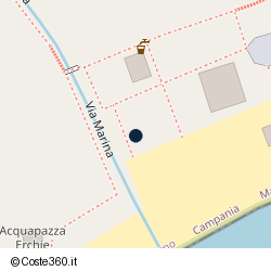 Posizione della concessione demaniale marittima Comune di Maiori, A. 2012, N. 11