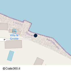 Posizione della concessione demaniale marittima Comune di Portoferraio, A. 2014, N. 1