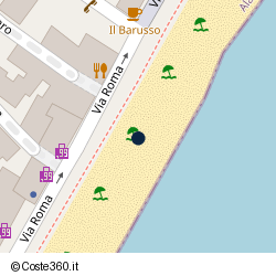 Posizione della concessione demaniale marittima Comune di Alassio, A. 2004, N. 74