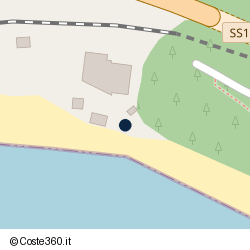 Posizione della concessione demaniale marittima Comune di Ventimiglia, A. 2025, N. 37