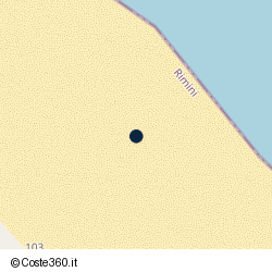 Posizione della concessione balneare Comune di Rimini, A. 2005, N. 277
