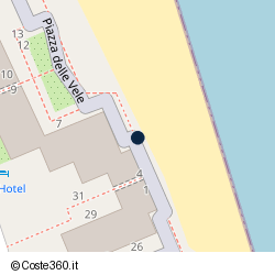 Posizione della concessione balneare Comune di Porto Recanati, A. 2016, N. 9