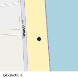 Posizione approssimativa di Luna Lughente Beach