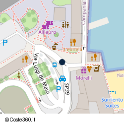 Posizione della concessione demaniale marittima Comune di Sorrento, A. 2015, N. 01