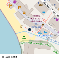 Posizione della concessione balneare Comune di Camogli, A. 2006, N. 41