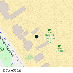 Posizione della concessione balneare Comune di Cesenatico, A. 2011, N. 138