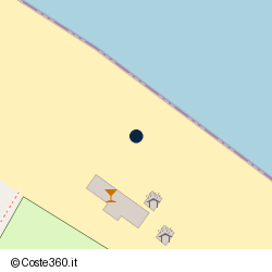 Posizione della concessione balneare Comune di Fano, A. 2012, N. 30
