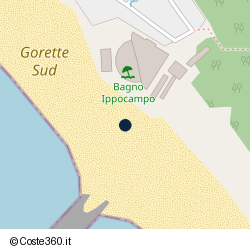Posizione della concessione balneare Comune di Cecina, A. 2023, N. 167