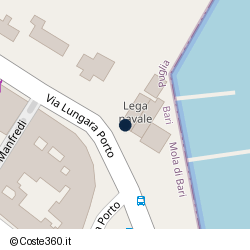 Posizione della concessione demaniale marittima Comune di Mola Di Bari, A. 2018, N. 02