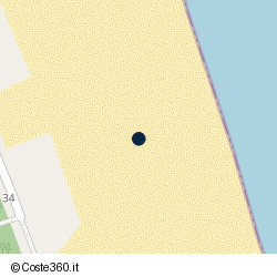 Posizione della concessione balneare Comune di Ravenna, A. 2024, N. 71