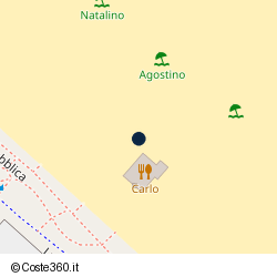 Posizione della concessione demaniale marittima Comune di Riccione, A. 2023, N. 31