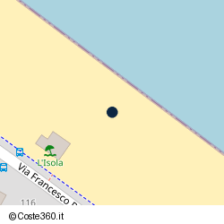 Posizione della concessione balneare Comune di Francavilla Al Mare, A. 2008, N. 47