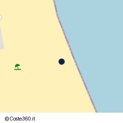 Posizione della concessione demaniale marittima Comune di Ravenna, A. 2025, N. 181