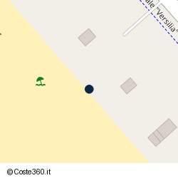 Posizione della concessione demaniale marittima Comune di Forte Dei Marmi, A. 2005, N. 177