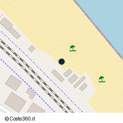 Posizione della concessione balneare Comune di Pesaro, A. 2012, N. 33484