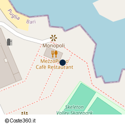 Posizione della concessione demaniale marittima Comune di Monopoli, A. 2025, N. 8