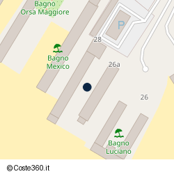 Posizione della concessione demaniale marittima Comune di Carrara, A. 1999, N. 012