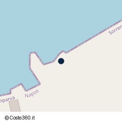 Posizione della concessione demaniale marittima Comune di Sorrento, A. 2008, N. 05