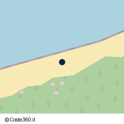 Posizione della concessione demaniale marittima Comune di Castiglione Della Pescaia, A. 2009, N. 24