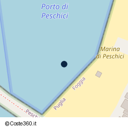 Posizione della concessione demaniale marittima Comune di Peschici, A. 2016, N. 04