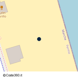 Posizione della concessione balneare Comune di Fermo, A. 2014, N. 11