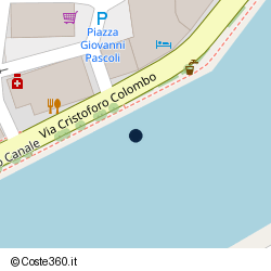 Posizione della concessione balneare Comune di Castiglione Della Pescaia, A. 2008, N. 18