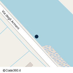 Posizione della concessione demaniale marittima Provv. OOPP di Veneto-Trentino-Friuli, A. 2020, N. 53023/19