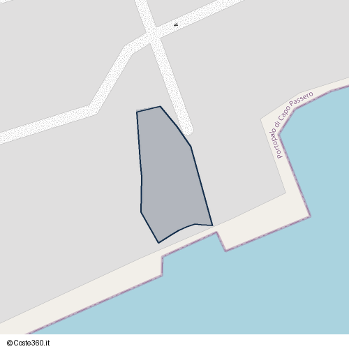 Posizione della spiaggia Spiaggia nei pressi di Contrada Pantanelli, Portopalo di Capo Passero, 96026