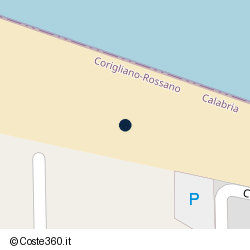 Posizione della concessione demaniale marittima Comune di Corigliano Rossano, A. 2017, N. 7