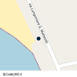 Posizione della concessione balneare Comune di Bonifati, A. 2016, N. 9