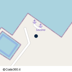 Posizione della concessione demaniale marittima Autorità Portuale di Mar Ligure Occidentale, A. 2025, N. SAV73
