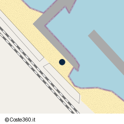 Posizione della concessione balneare Comune di Fano, A. 2009, N. 10