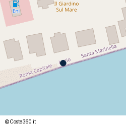 Posizione della concessione demaniale marittima Comune di Santa Marinella, A. 2008, N. 012