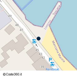 Posizione della concessione demaniale marittima Comune di Marciana_Marina, A. 2024, N. 86T