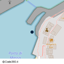 Posizione della concessione demaniale marittima Comune di Massa Lubrense, A. 2010, N. 99