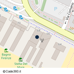 Posizione della concessione demaniale marittima Comune Carrara, A. 2007, N. 02