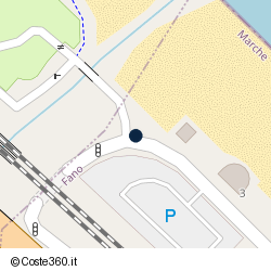 Posizione della concessione demaniale marittima Comune di Fano, A. 2008, N. 40